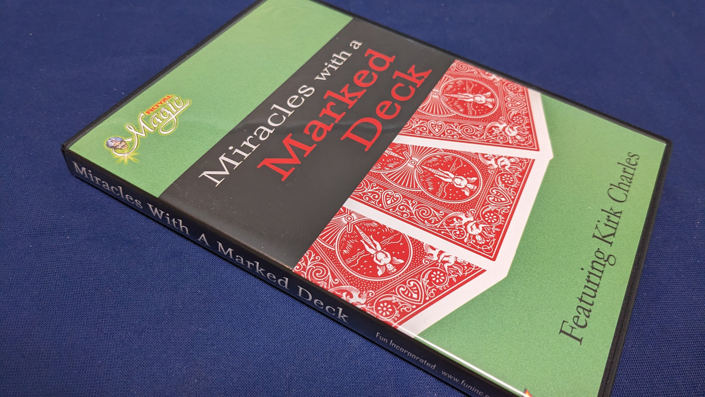 【中古：状態A】Miracles with a Marked Deck featuring Kirk Charles