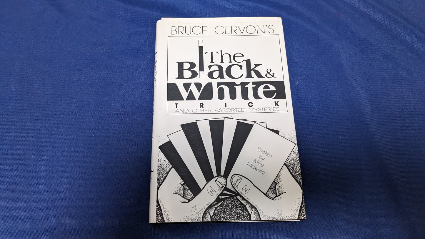 【中古：状態D】The Black & White Trick by Mike Maxwell
