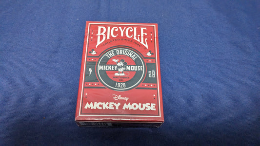 【中古：状態S】BICYCLE DISNEY CLASSIC MICKEY MOUSE