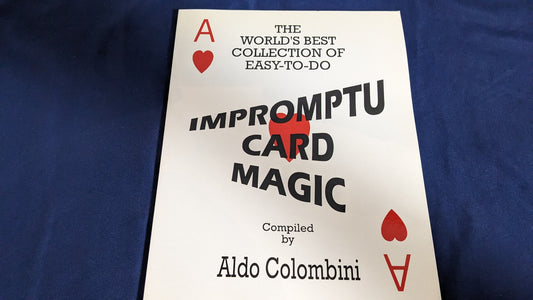 【中古：状態B】IMPROMPTU CARD MAGIC by Aldo Colombini