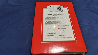 【中古：状態A】Subtle Card Creations of Nick Trost Volume 1（洋書）