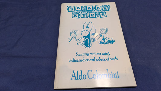 【中古：状態B】Snake Eyes by Aldo Colombini（洋書）