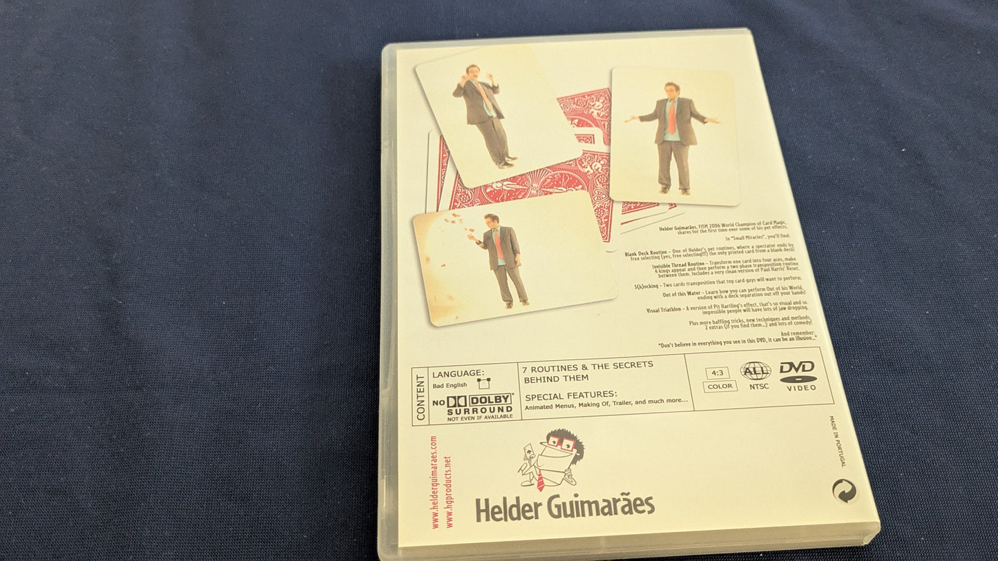 【中古：状態A】Small Miracles by Helder Guimaraes - DVD