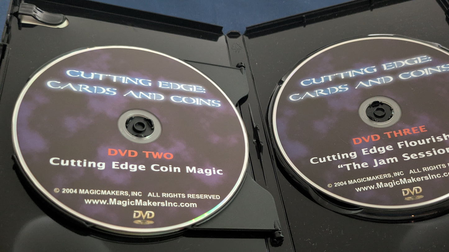 【中古：状態A】カッティングエッジ：カード＆コイン（3DVD）