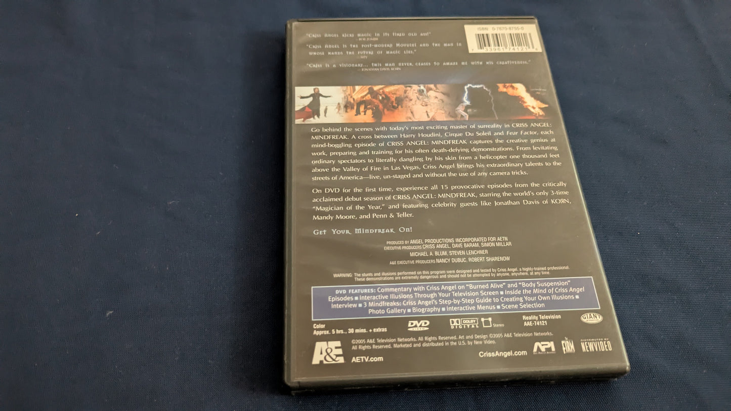 【中古：状態A】Mindfreak: Complete Season One by Criss Angel
