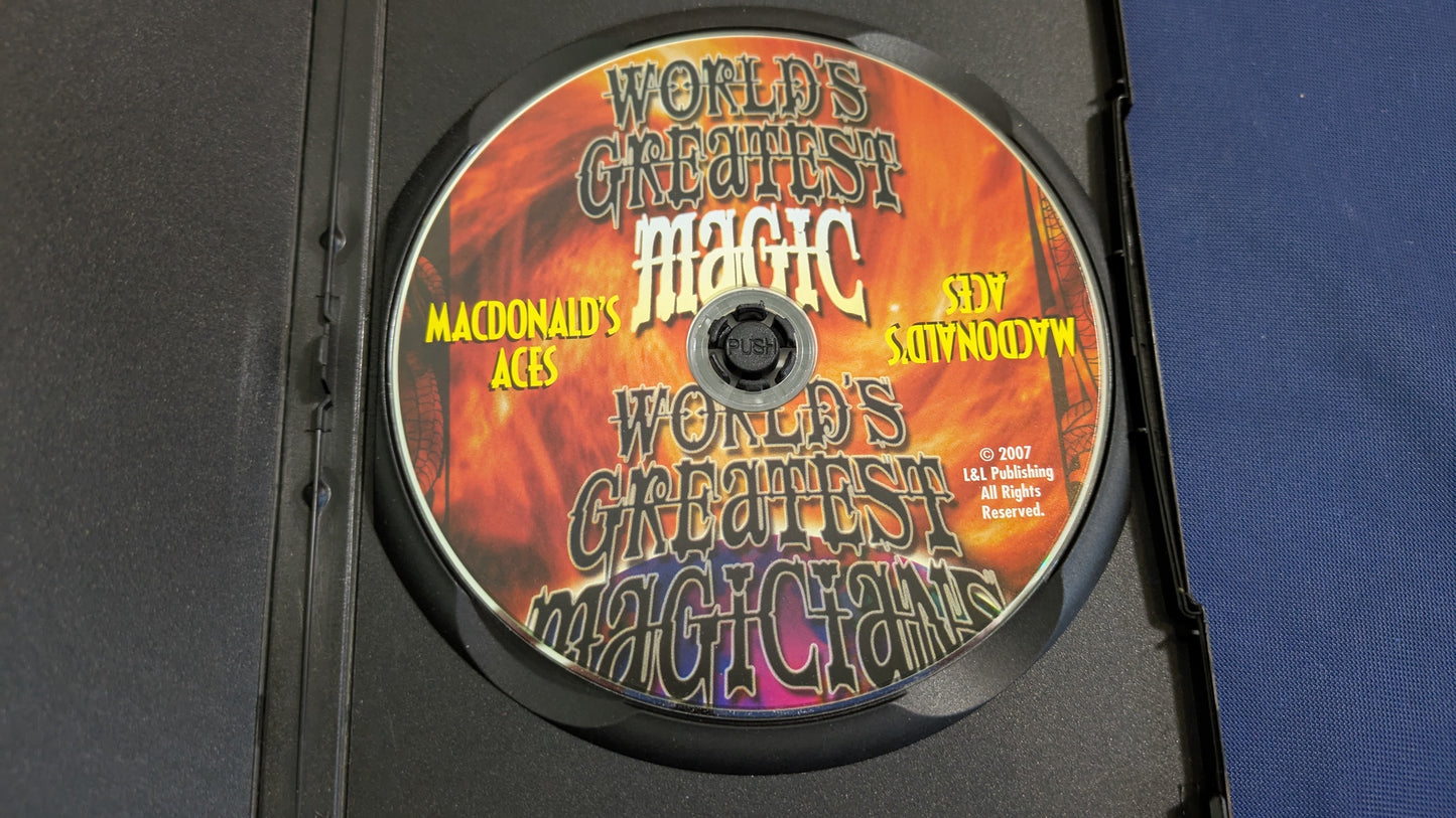 【中古：状態A】MACDONALD's ACES（DVDのみ）