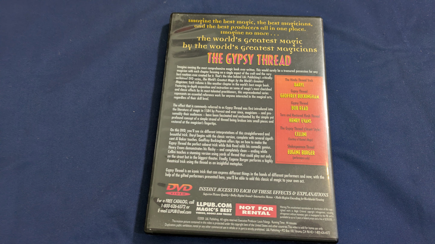 【中古：状態B】The Gypsy Thread