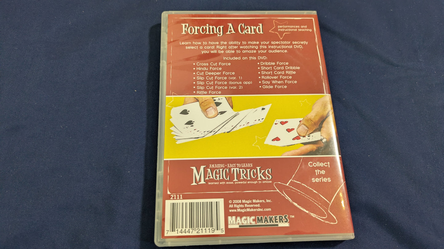 【中古：状態A】Amazing Easy to Learn Magic Tricks with Forcing A Card