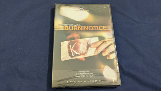 【中古：状態S】Burn Notice by Chris Wiehl and Blue Crown