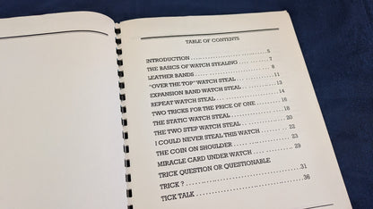 【中古：状態A】Art of Stealing Watches by Magic Underground