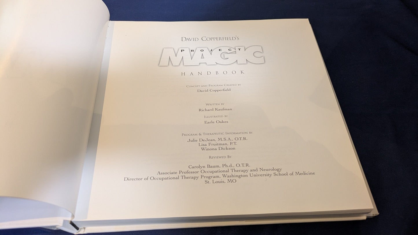 【中古：状態A】Project Magic David Copperfield（洋書）