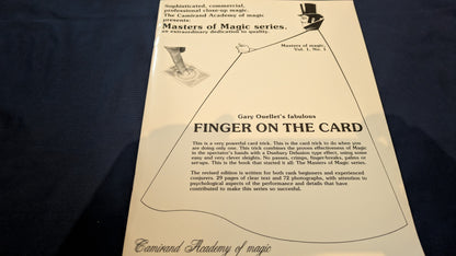 【中古：状態A】Finger on the Card Masters of Magic, vol. 1, no. 1（洋書）