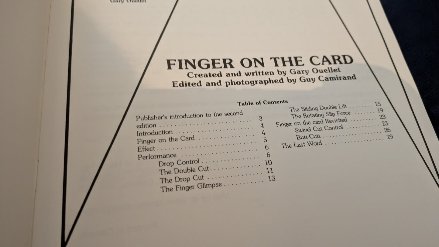 【中古：状態A】Finger on the Card Masters of Magic, vol. 1, no. 1（洋書）