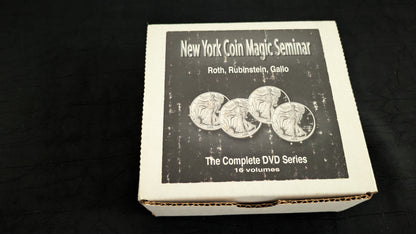 【中古：状態A】New York Coin Magic Seminar 16-Volume DVD Set