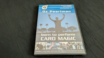 【中古：状態A】Born to Perform Card Magic with Oz Pearlman　DVD