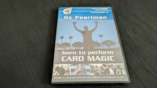 【中古：状態A】Born to Perform Card Magic with Oz Pearlman　DVD