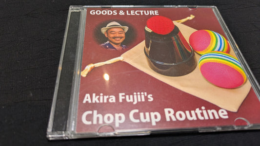 【中古：状態A】Akira Fujii's Chop Cup Routine（DVDのみ）