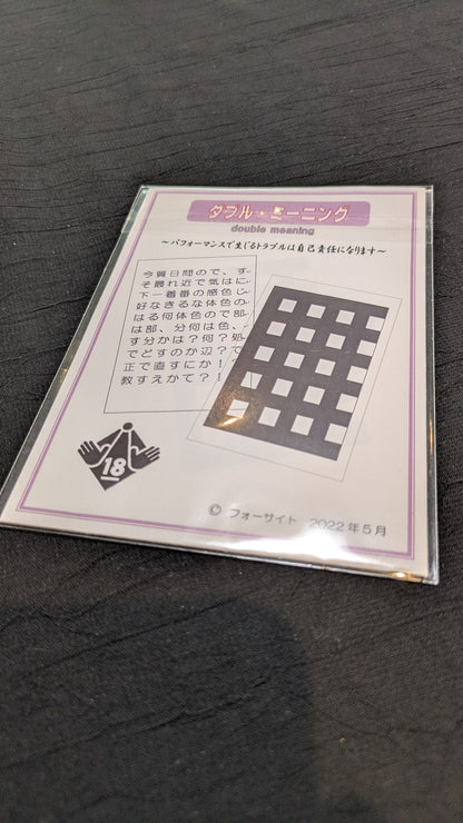 【中古：状態A】ダブル・ミーニング