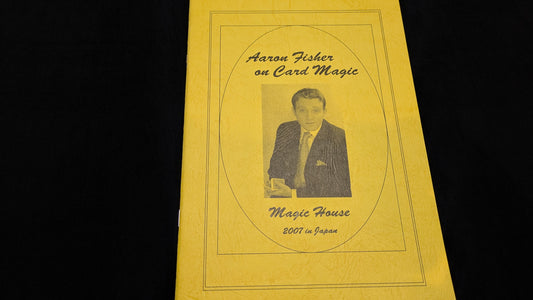 【中古：状態A】Aaron Fisher on Card Magic 日本語レクチャーノート