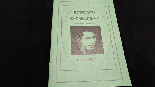【中古：状態A】Geoffer Latta Seven The Hard Way 日本語レクチャーノート