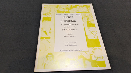 【中古：状態B】RINGS SUPREME by Aldo Colombini