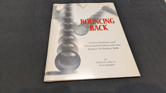【中古：状態B】BOUNCING BACK by Robert D. LaRue,Jr & Steve Spangler