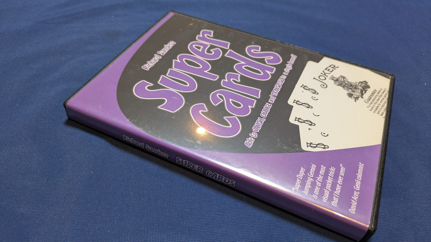 【中古：状態A】Super Cards Richard Sanders, DVD