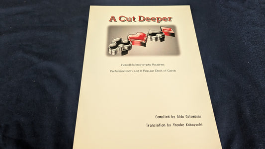 【中古：状態A】A Cut Deeper 日本語冊子