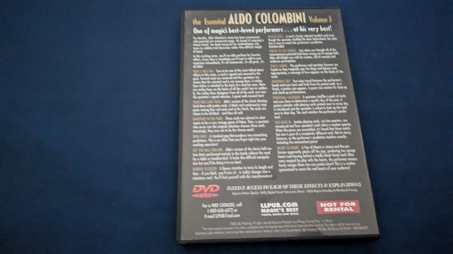 【中古：状態B】Essential Aldo Colombini- #3