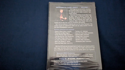 【中古：状態S】IMPROMPTU CARD MAGIC　即席カードマジックVol.1