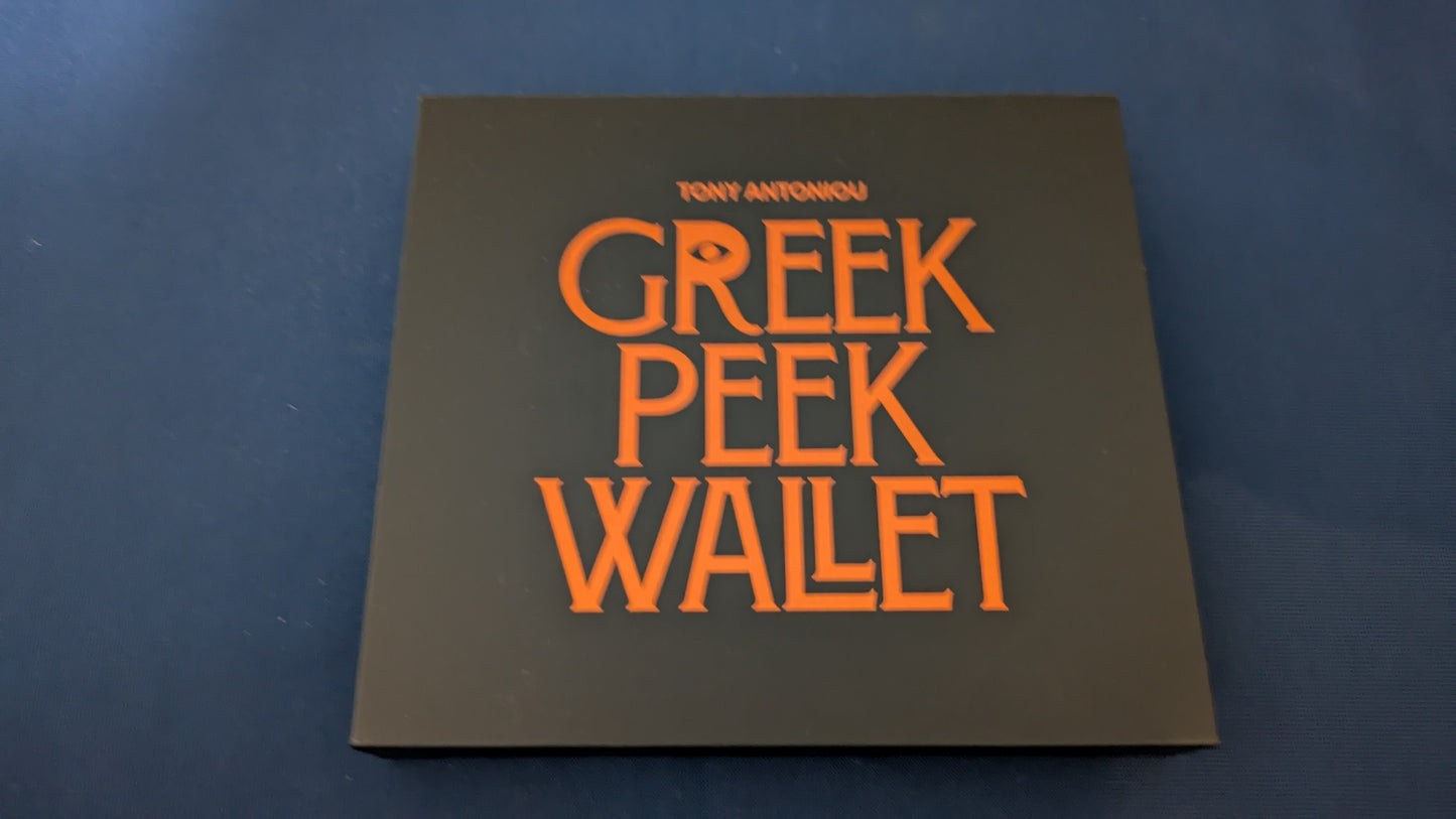 【中古：状態A】Greek Peek Wallet