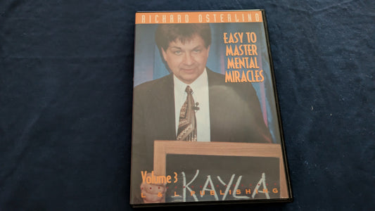 【中古：状態A】Easy to Master Mental Miracles 3