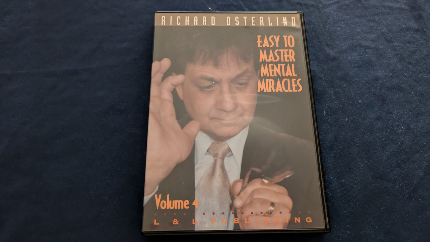 【中古：状態A】Easy to Master Mental Miracles 4