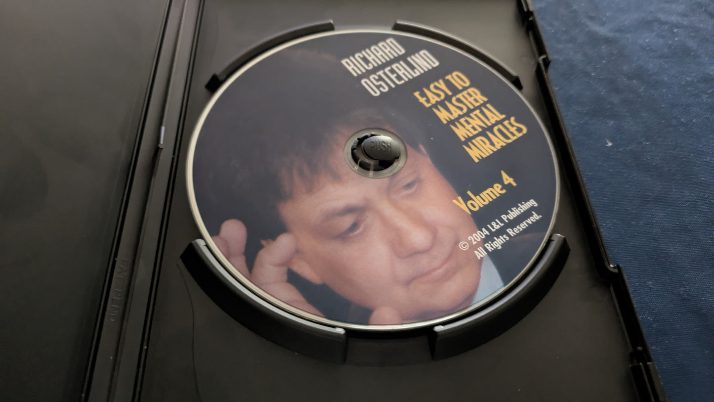 【中古：状態A】Easy to Master Mental Miracles 4