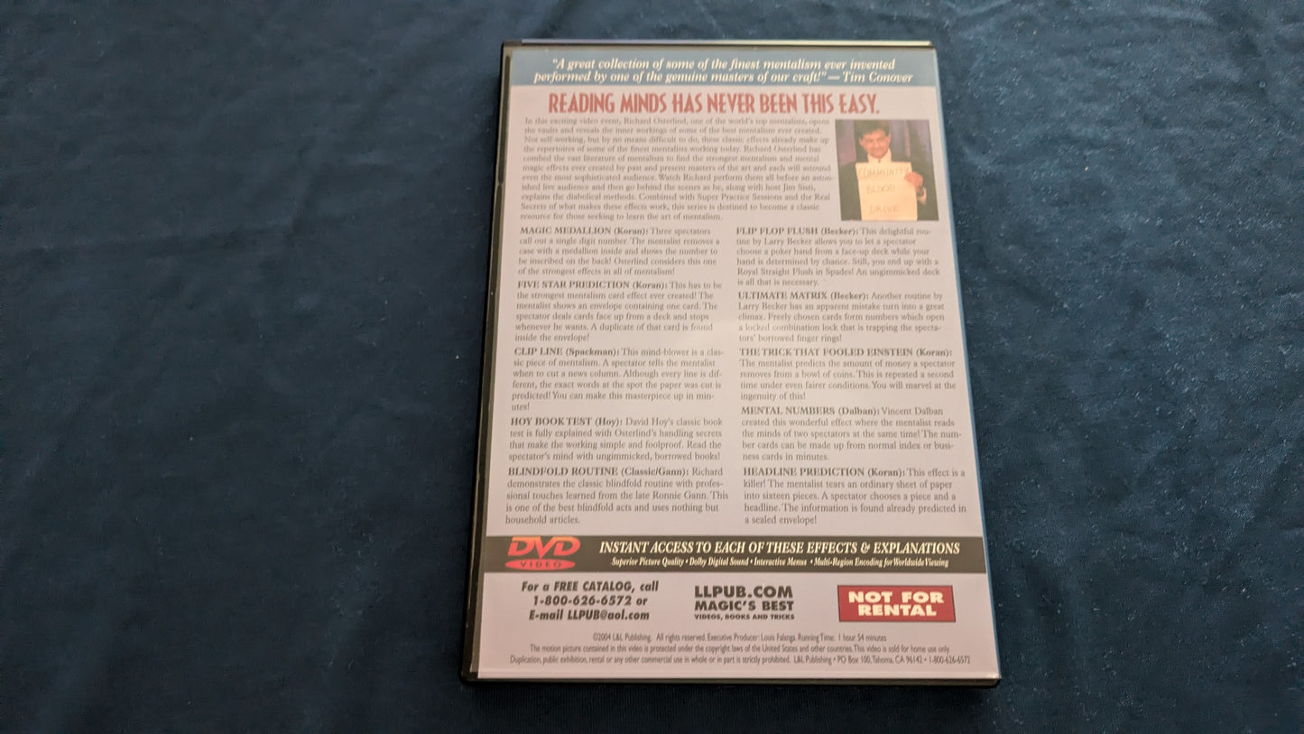 【中古：状態A】Easy to Master Mental Miracles 2