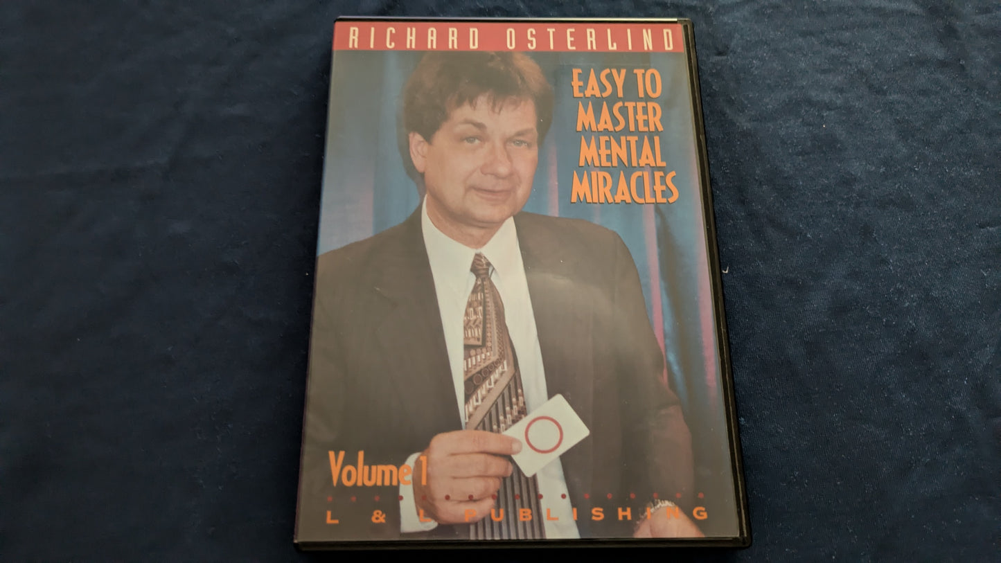 【中古：状態A】Easy to Master Mental Miracles 1