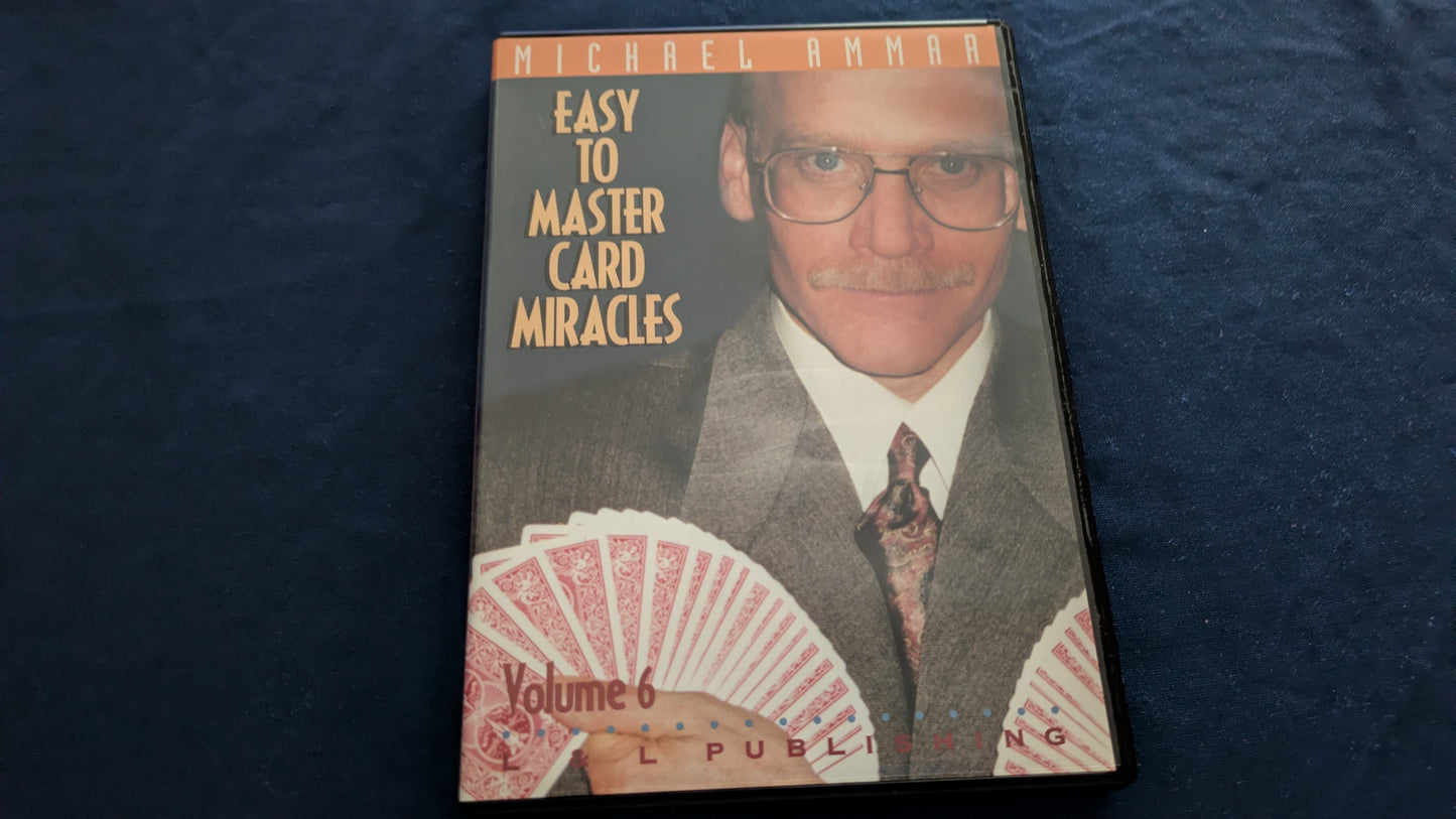 【中古：状態A】Easy to Master Card Miracles 6