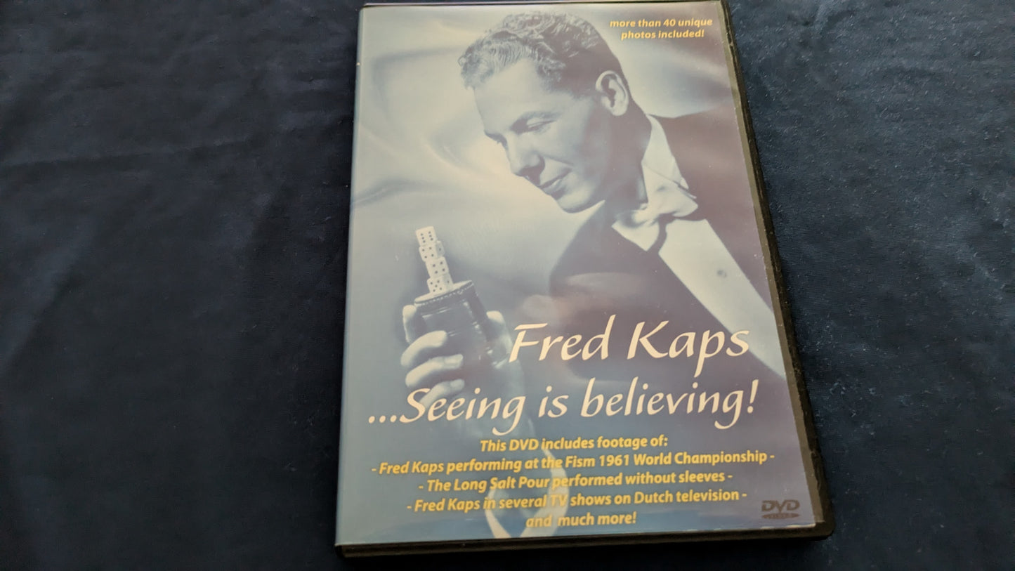 【中古：状態A】Fred kaps seeing is believing DVD