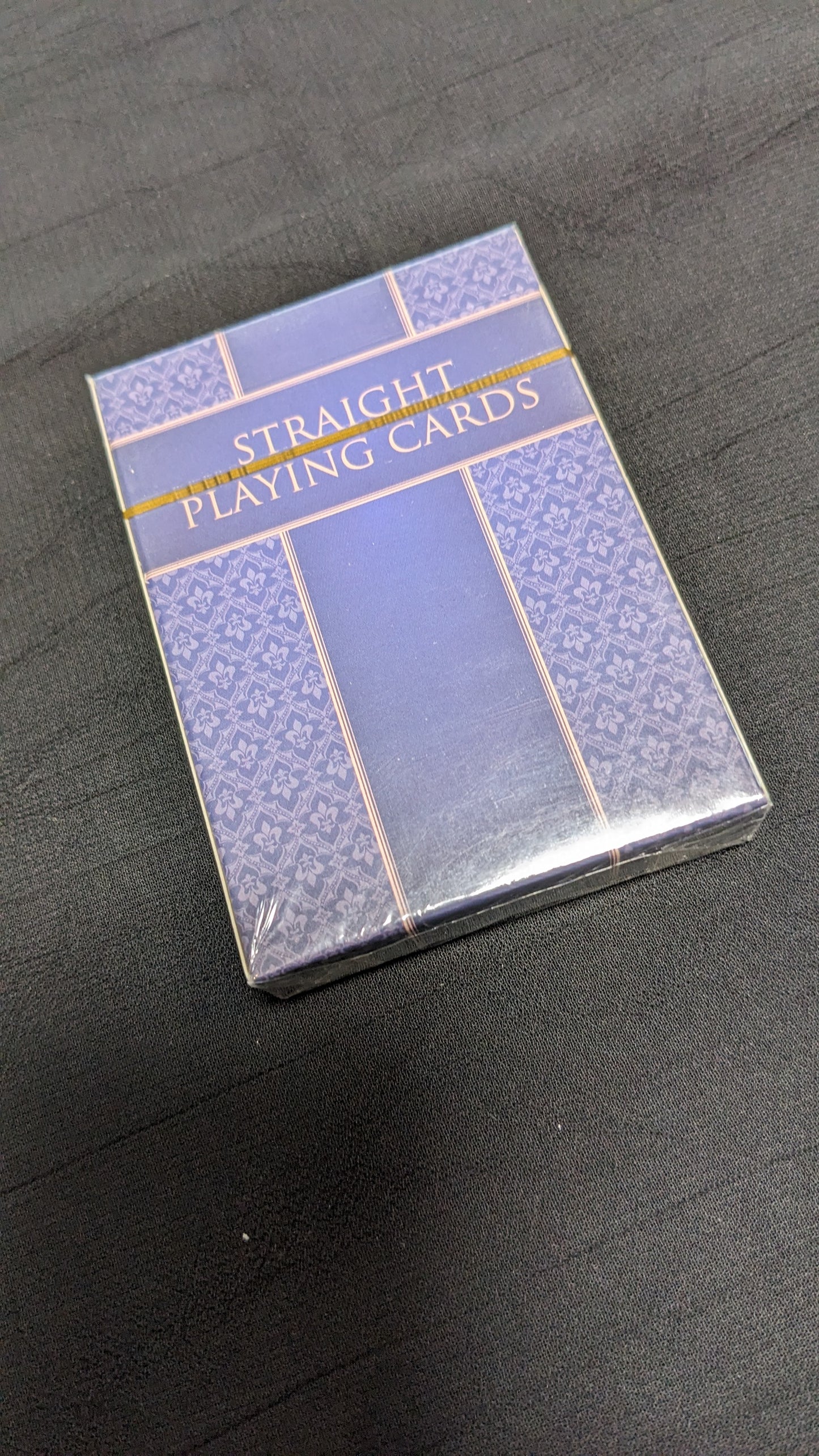 【USED：状態S】Straight Playing Cards Standard Edition（青）