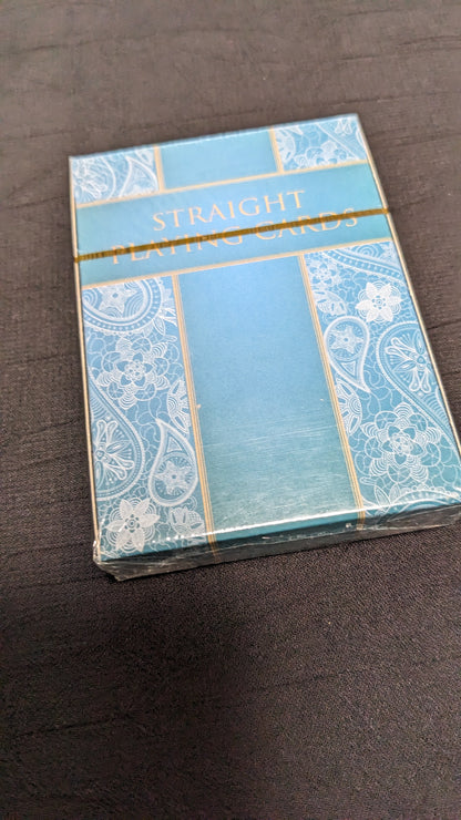 【USED：状態S】Straight Playing Cards Standard Edition（水色）