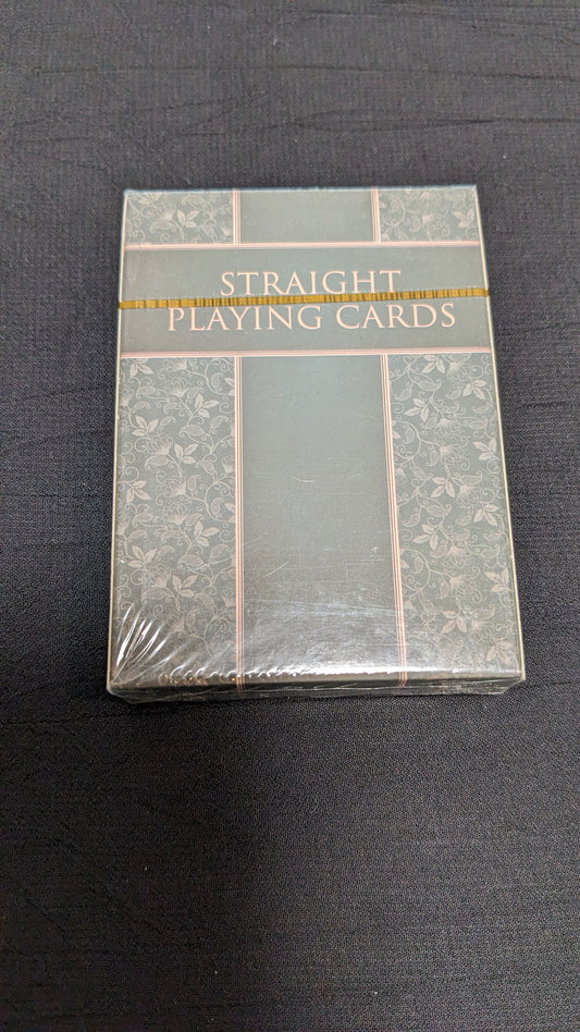 【USED：状態S】Straight Playing Cards Standard Edition（緑）