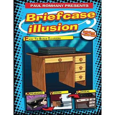 【Murphy's Magic DL】 『ブリーフケースイリュージョン』 ポール・ロムハニー / The Briefcase Illusion by Paul Romhany - eBook DOWNLOAD