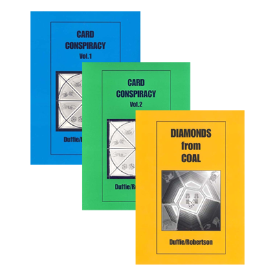 【Murphy's Magic DL】 『ダフィー・ロバートソン・トリロジー』 ピーター・ダフィー・ロビン・ロバートソン / The Duffie/Robertson Trilogy (Card Conspiracy Vol. 1 and 2 and Diamonds from Coal) By Peter Duffie and Robin Robertson eBook DOWNLOAD