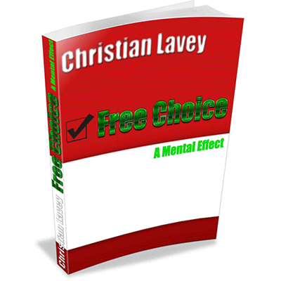 【Murphy's Magic DL】 『フリー・チョイス』 クリスチャン・ラヴェイ / Free Choice by Christian Lavey - DOWNLOAD