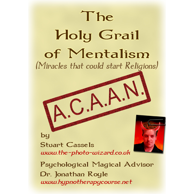 【Murphy's Magic DL】 『ホーリーグレイルメンタリズム』 スチュアート・カッセルズとジョナサン・ロイル / Holy Grail Mentalism by Stuart Cassels and Jonathan Royle - ebook DOWNLOAD