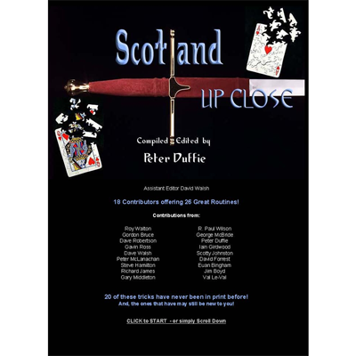 【Murphy's Magic DL】 『スコットランド・アップ・クローズ』 ピーター・ダフィー / Scotland Up Close by Peter Duffie eBook DOWNLOAD