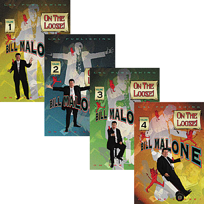 【Murphy's Magic DL】 『ビル・マローン・オン・ザ・ルース・ボリューム・1・スルー・4』 マーフィーズ・マジック / Bill Malone On The Loose (Vol. 1 thru 4) video DOWNLOAD