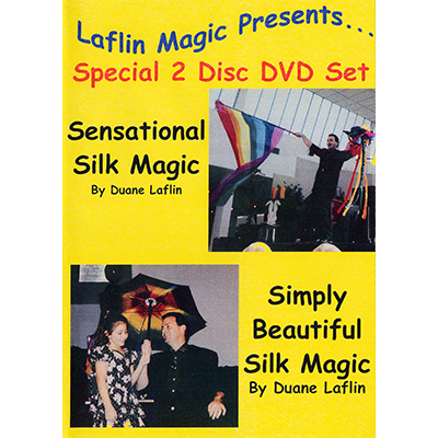 【Murphy's Magic DL】 『センセーショナルシルクマジックアンドシンプリービューティフルシルクマジック』 デュエイン・ラフリン / Sensational Silk Magic And Simply Beautiful Silk Magic by Duane Laflin Video DOWNLOAD