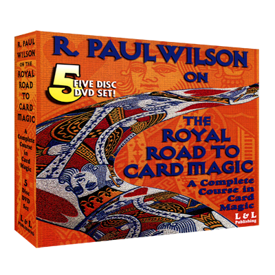 【Murphy's Magic DL】 『ロイヤルロードトゥカードマジック』 R・ポール・ウィルソン / Royal Road To Card Magic by R. Paul Wilson video DOWNLOAD