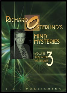 【Murphy's Magic DL】 『マインドミステリーズ ボリューム3 アソートミステリーズ』 リチャード・オスタリンド / Mind Mysteries Vol. 3 (Assort. Mysteries) by Richard Osterlind video DOWNLOAD